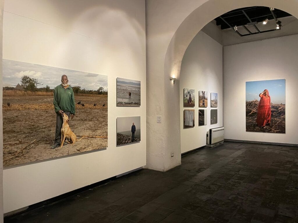 "Climate Elders" installation view, Museu de Arte Sacra do Pará, Belém, Brazil.